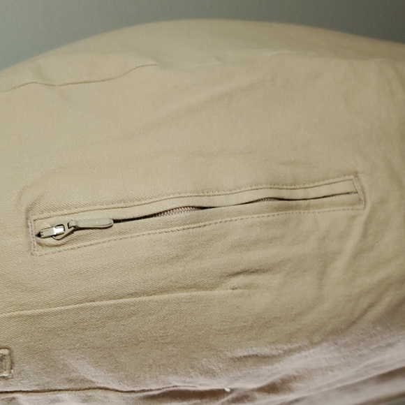 AVENUE Women's Petite Chinos Cream Pants-EUC-Sz 20P - Picture 5 of 12